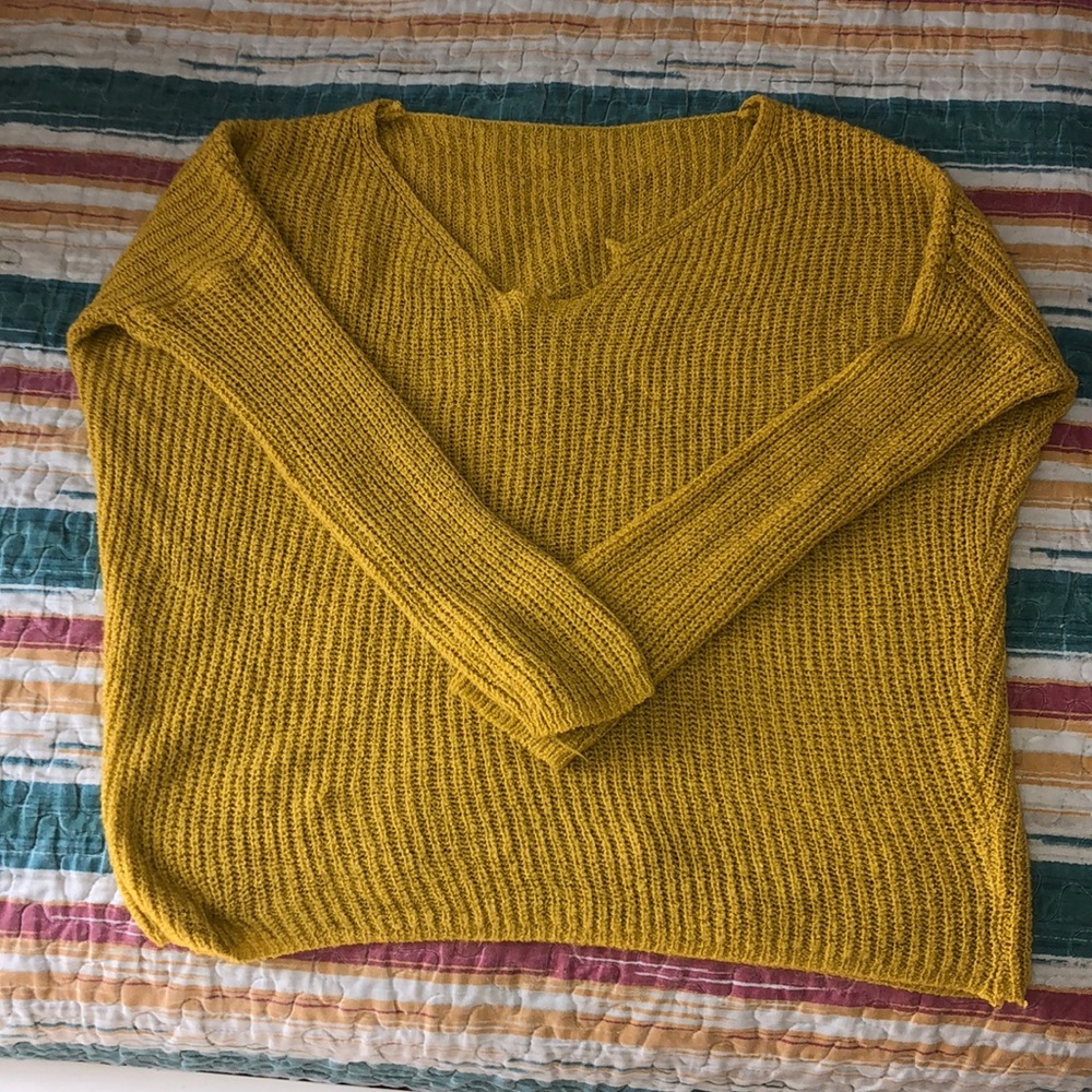 Yellow long sleeve
